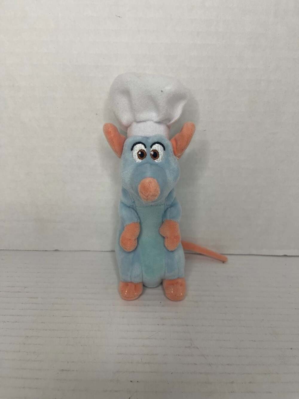 Disney Pixar Epcot Ratatouille Remy Chef Plush Toy EUC
